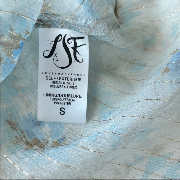 Loveshackfancy Jordan Top in color Breeze - Picture 4 of 5